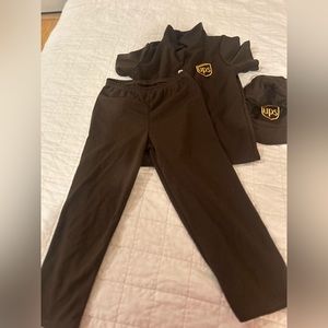 Toddler Halloween UPS Costume